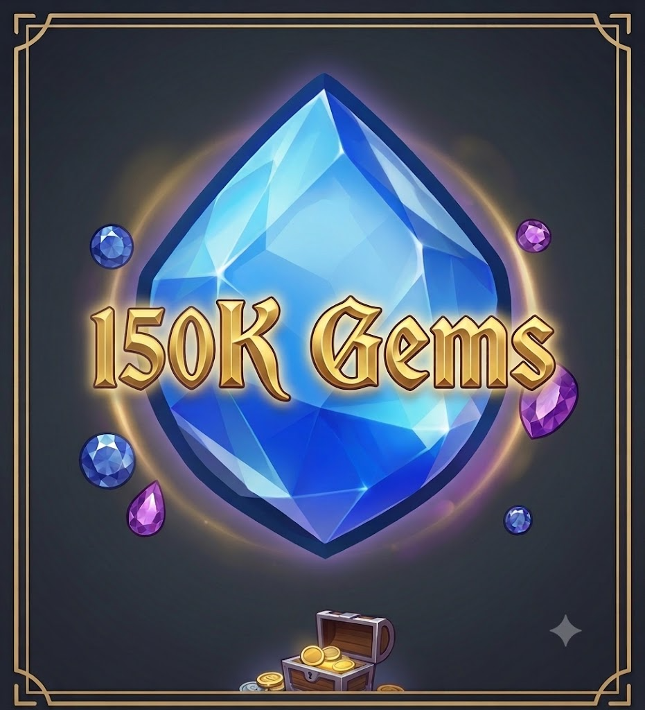150k Gems