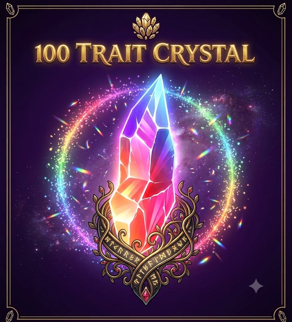 100 trait crystal
