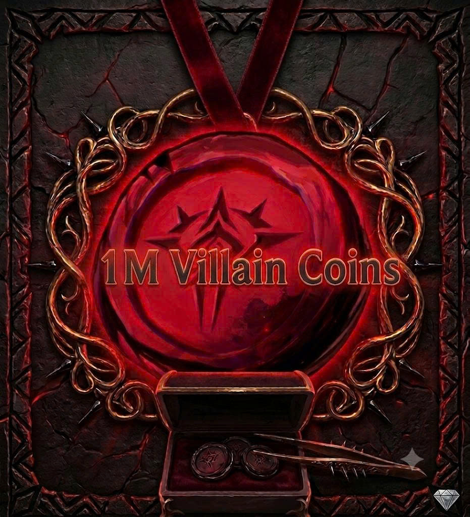 1M villains coins