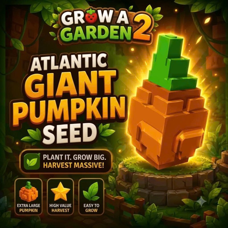 x1 Atlantic giant pumpkin seed